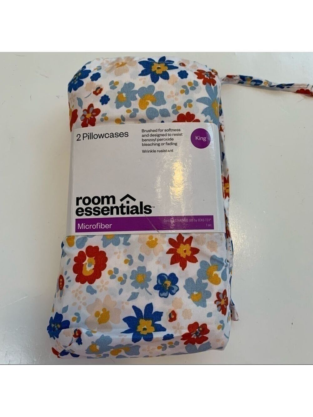 ROOM ESSENTIALS floral pillowcases country farmhouse shabby chic cottagecore